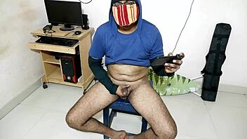 Watching My Cock Close Up In Detailed View