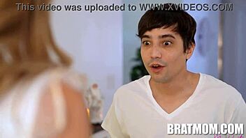 Stepmom Millie Morgan Gets Christmas Creampie from Ricky Spanish