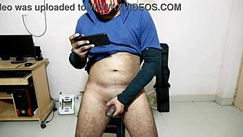 Watching My Cock Close Up In Detailed View