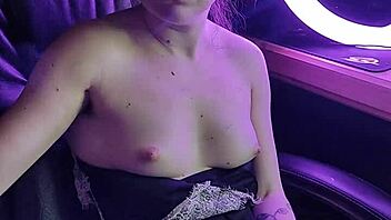Seductive Asian woman indulges in cigarette fetish