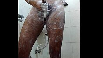 dude, why are you masturbating in the shower and cumming?