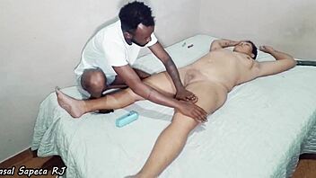 Massage turns into full release of pleasure