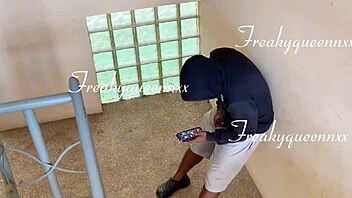 caught my tenant masturbating on camera, so i made him fuck me or get reported