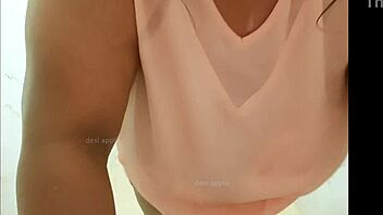 thailand lady enjoys bathing in the shower