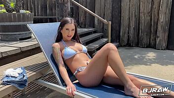 Jasmine Wilde wildly sucks cock with titty fucks and deepthroats!