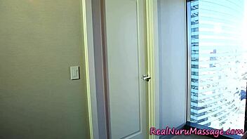 Tattooed Masseuse Spermed