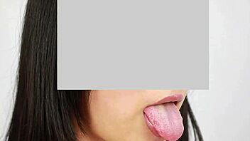 Is This Female Tongue Fetish Too Intense?