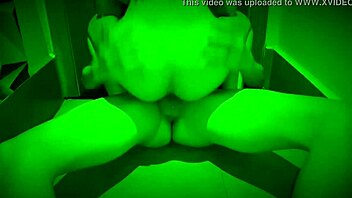 asking girlfriend to stay for anal with monster cock. big tits bouncing!