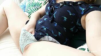 Compilation of European girls fingering themselves through their panties