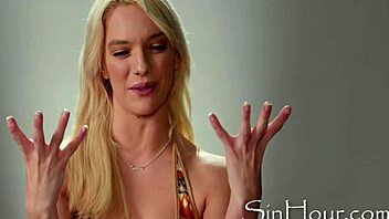 Kenna James masturbates from multiple angles