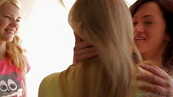 Lesbians enjoy each other.