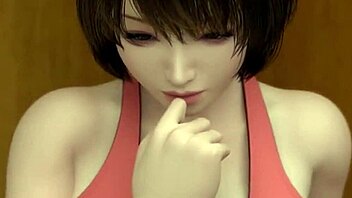 Animated busted jerking off, then penetrated
