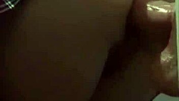 Girl explores anal pleasure with dildo in tight ass