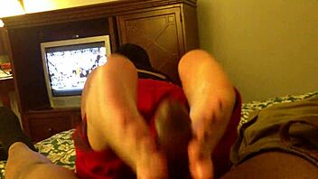 Want a Saturday footjob with cum?