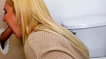 Kayy Gives Sloppy Blow Job with Big Tits and Cumshot