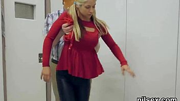 horny teen 18+ endured harsh anal therapy in asylum for bizarre treatment.