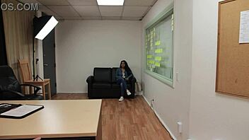 tala black goes through a casting interview with an indian wife