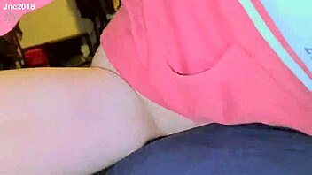 POV view of girlfriend's wild ride to orgasm