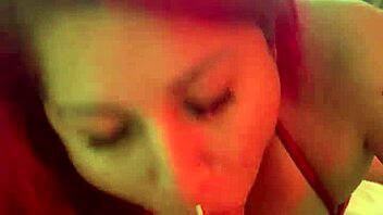 Young latina wife swallows sloppy cumshot homemade