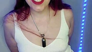 Big ass babe gets naughty with sex toys on the job