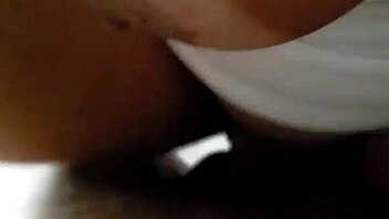 Blonde babe rides a big dick to orgasm