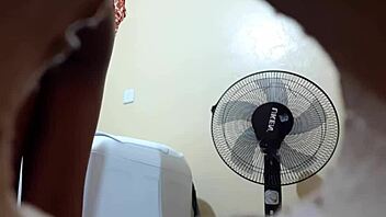 A horny kenyan student tries the twa twa position with a black guy