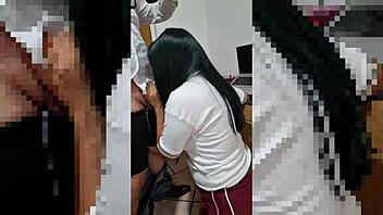 i'm sucking my teacher's cock in the classroom before anyone sees us in public