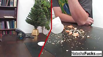 Natasha Nice Is Super Excited To Fuck Her Boss