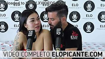 elo podcast spanks beluchi hard in the spicy bedroom session.