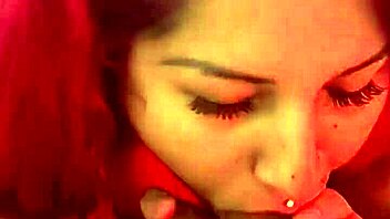 Young latina wife swallows sloppy cumshot homemade