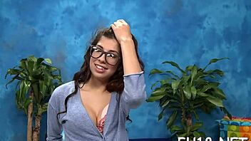 Oiled Teen Massage Turns Into Hardcore Seduction.