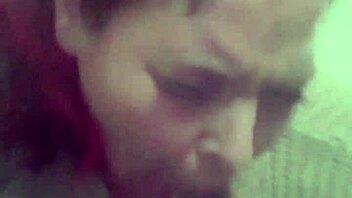 She gave sloppy interracial blowjob that made me cum hard.