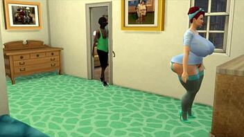 Big ass BBW wife gets handled by black man with monster cock