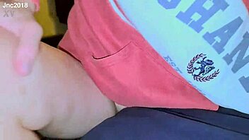 POV view of girlfriend's wild ride to orgasm