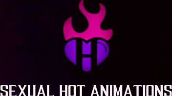 Painter seduces muse into lesbian sex with hot animations