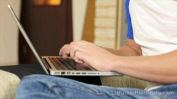 I Finally Fucked The Cute Russian Redhead Teen With Monster Cock And Cumshot