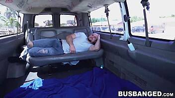 Latina teen Harmony gets her pussy stretched by a big cock in a public pickup encounter