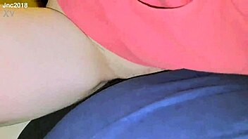 POV view of girlfriend's wild ride to orgasm
