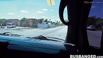 Latina teen Harmony gets her pussy stretched by a big cock in a public pickup encounter