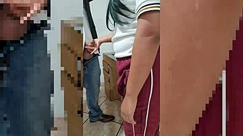 i'm sucking my teacher's cock in the classroom before anyone sees us in public