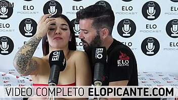 elo podcast spanks beluchi hard in the spicy bedroom session.