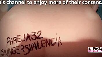 Spansk pige giver røven til Amazon-mand - oral fisse og anal - swingers Valencia