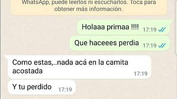 Young Latina phone sex with horny family member