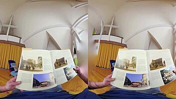 Czech vr blonde fucks with huge boobs