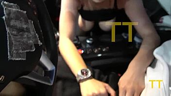 Big Tits Skylar Vox Picked Up From Grocery For Quick Blowjob, Wow!