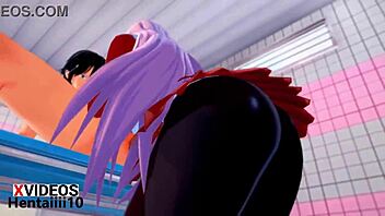 I love Zero Two's blowjob in that hentai video