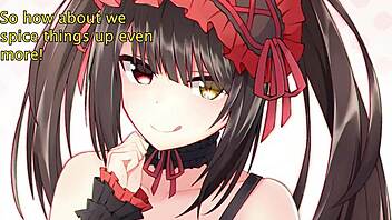 kurumi's feet guiding your edging in this femdom hentai joi contest