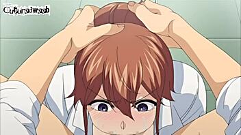 Student Gets Bent Over for Blowjob and Fucking in Classroom