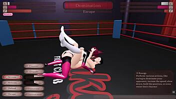 i'm the slutty bunnygirl, fightin with peggin and big cocks in ep 1