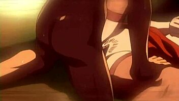 Hentai teacher teaches a lesson to her student at school.